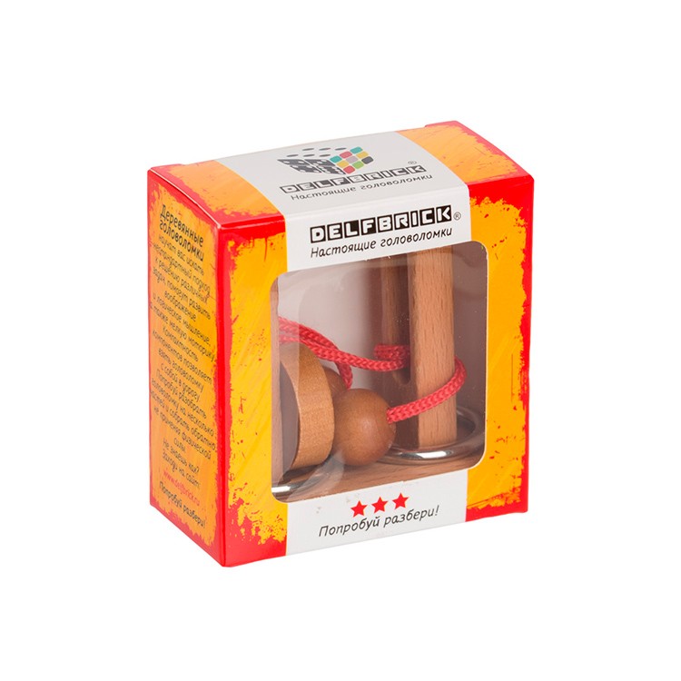 Головоломка деревянная Мост, DELFBRICK — картинка 2