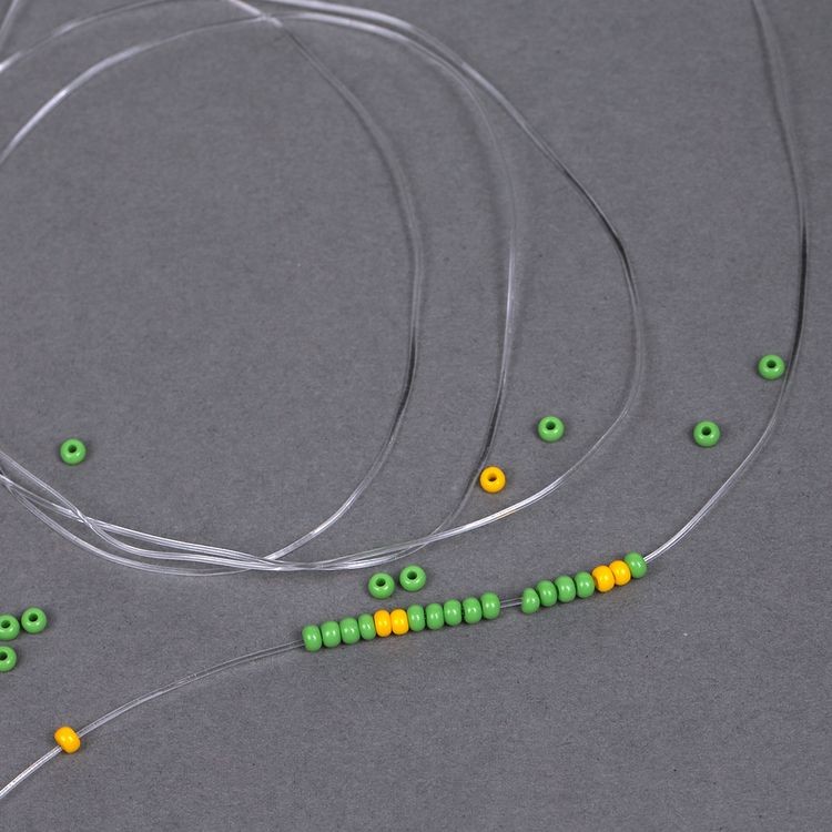 Нить силиконовая 0,4 мм, цвет прозрачный, 10 шт. по 30 м, IDEAL — картинка 4