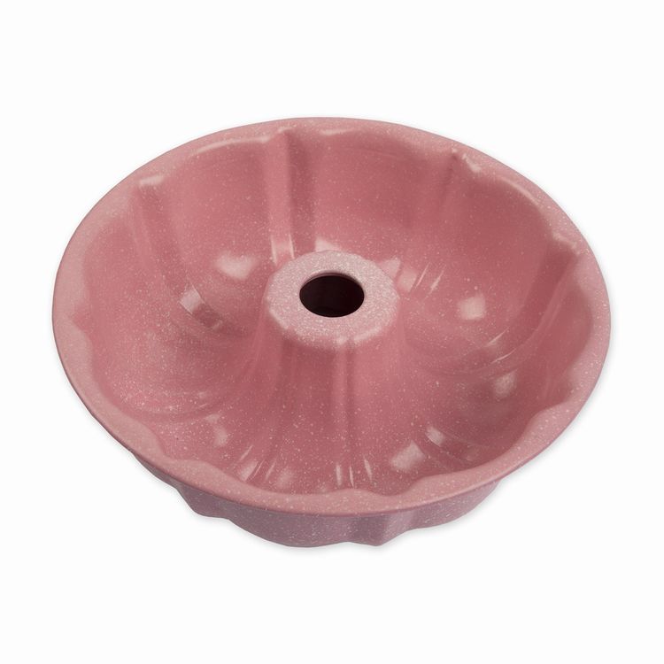 Форма металлическая круглая для кекса, d 24 см, розовая, S-CHIEF — картинка 2