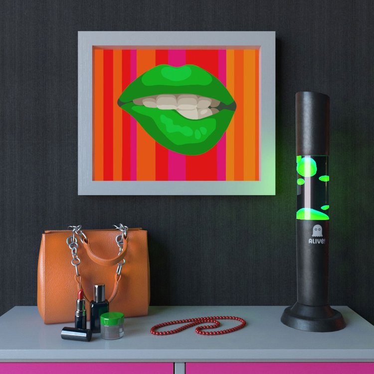 Картина по номерам «Вкус зеленого яблока» — картинка 2