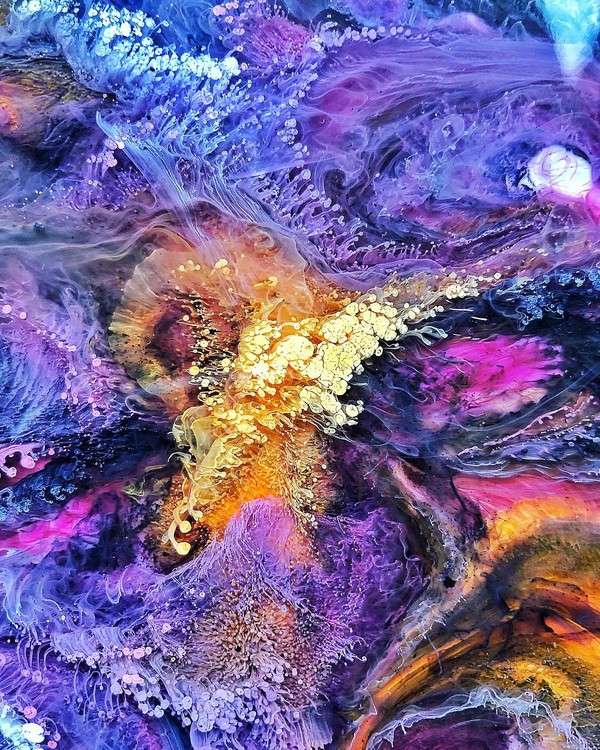 Краска для Петри Синее небо 5 мл, Kamenskaya Ink — картинка 7