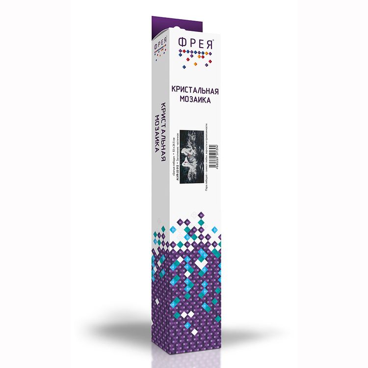 Алмазная вышивка «Белые лебеди» — картинка 2