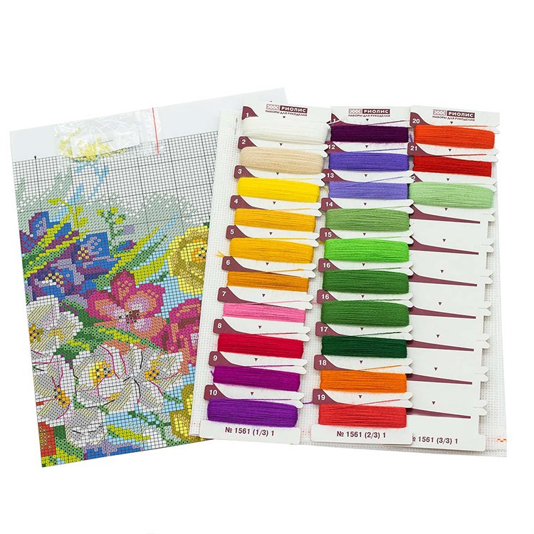 Набор для вышивания «Фрезии» — картинка 3