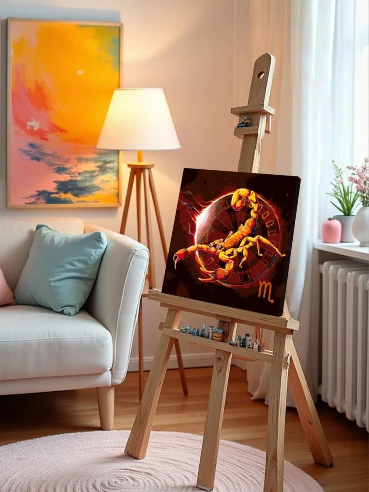 Картина по номерам «Знаки зодиака. Скорпион» — картинка 9