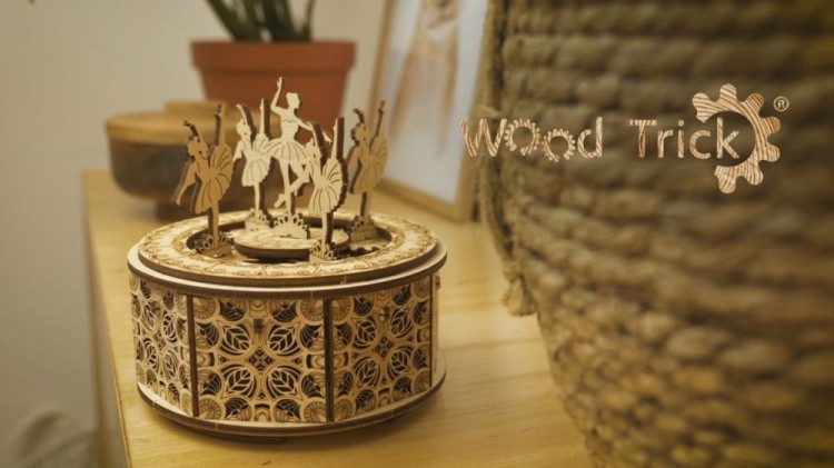 Конструктор из дерева «Танцующие балерины», Wood Trick — картинка 7