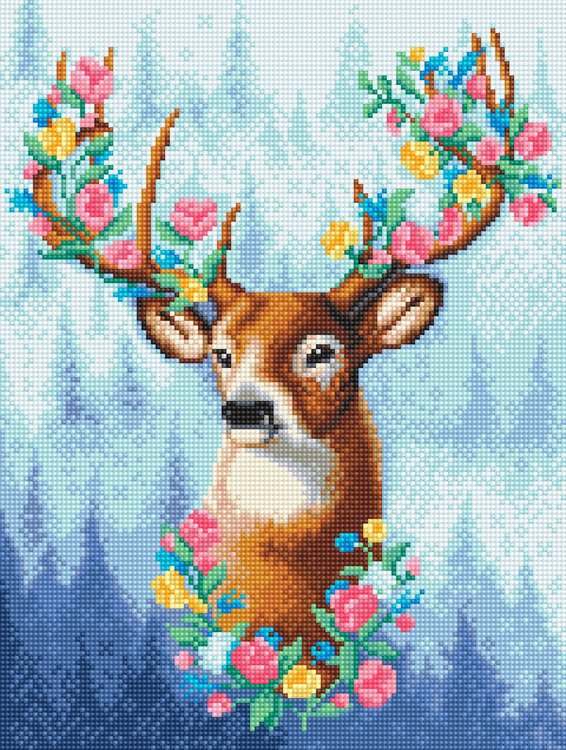 Алмазная вышивка «Дух леса» — картинка 2