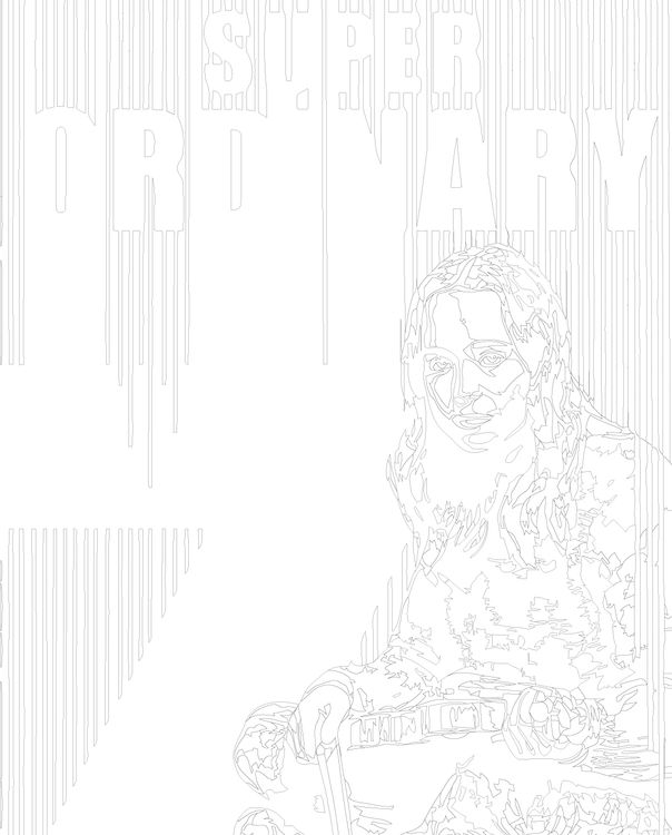 Картина по номерам «Академия Амбрелла: Ваня Харгривз - Эллен Пейдж 2» — картинка 3