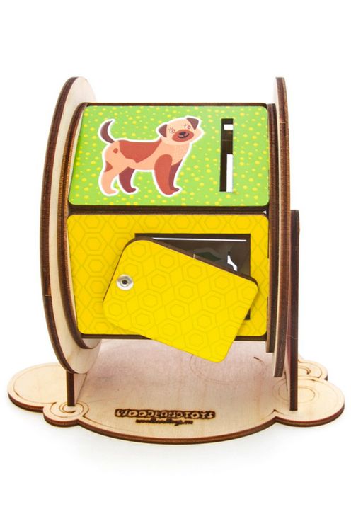 Развивающее пособие из дерева «Барабан. Ферма» — картинка 3