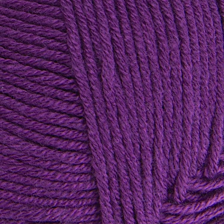 Пряжа YarnArt Flowers Unicolor (749), темная орхидея, 5 шт. по 50 г — картинка 2