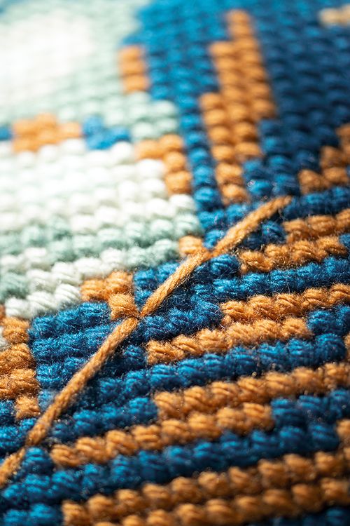 Набор для вышивания «Подушка. Листья» — картинка 4