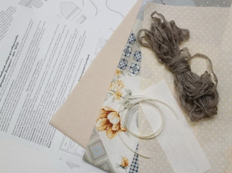 Набор для шитья игрушки «Мадемуазель Беатриче» — картинка 2