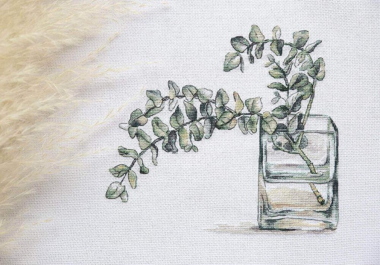 Набор для вышивания «Эвкалипт» — картинка 2