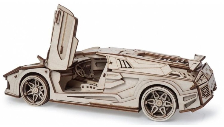 Конструктор из дерева «Спорткар СКАТ», Lemmo — картинка 2