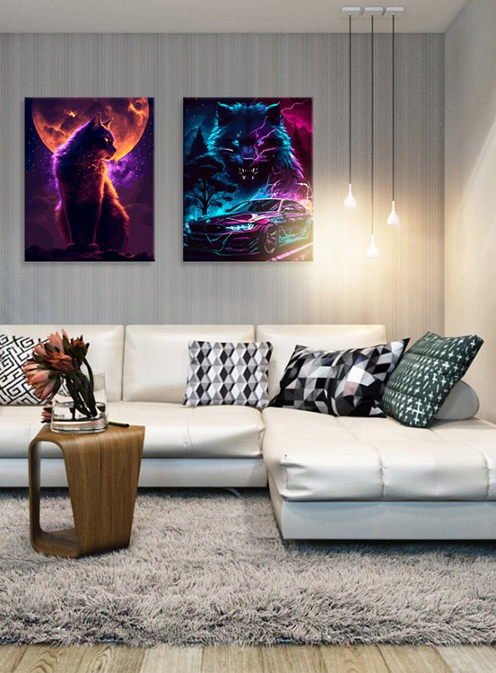 Картина по номерам «Адреналин» — картинка 8