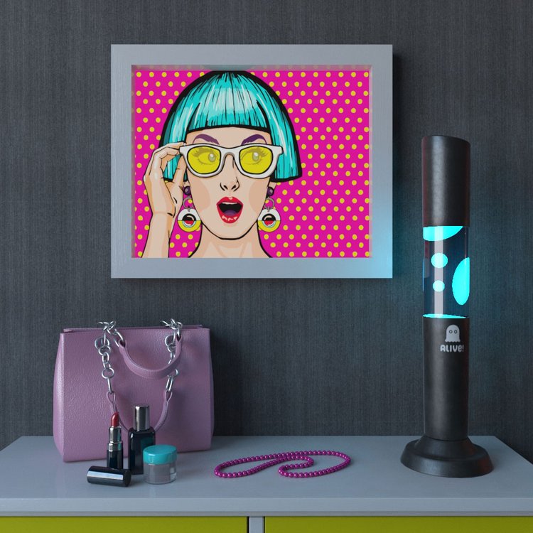 Картина по номерам «На стиле. Поп-арт» — картинка 2