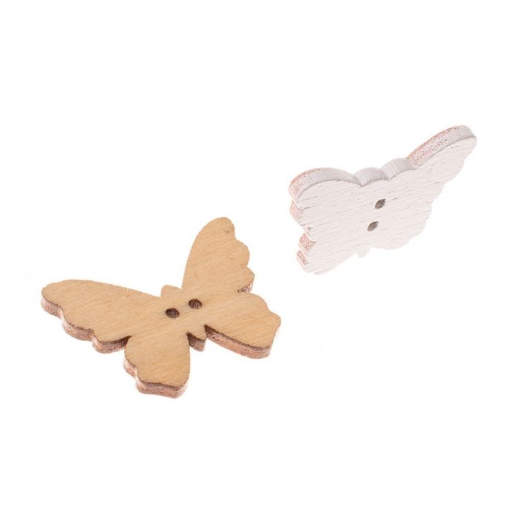 Пуговицы декоративные «Бабочки микс», 25 шт., 2,5-3 см — картинка 5