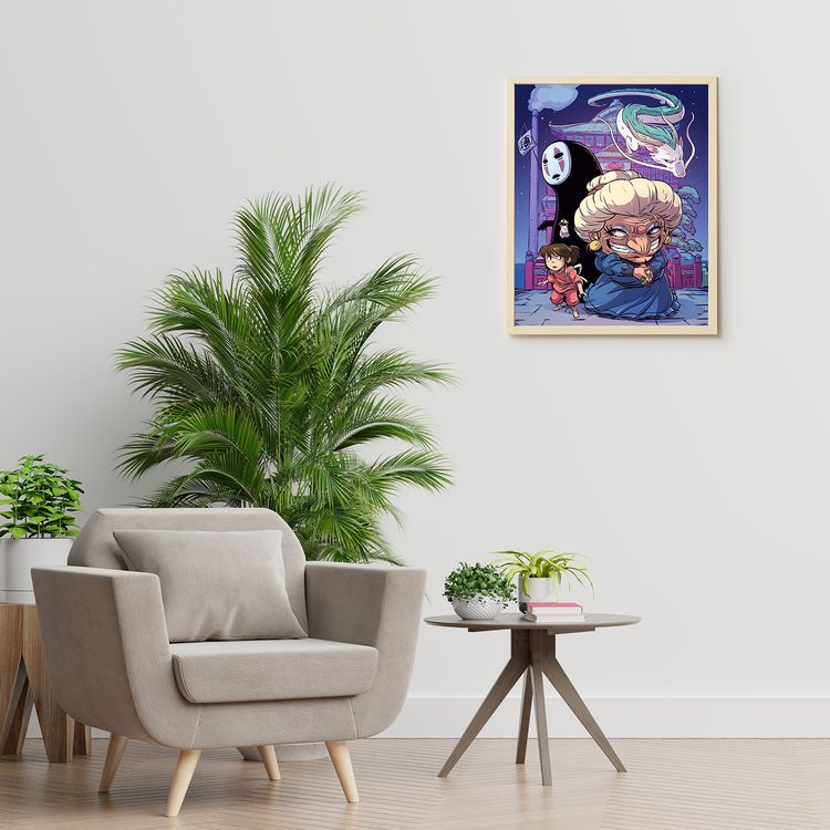 Картина по номерам «Унесенные призраками» — картинка 4