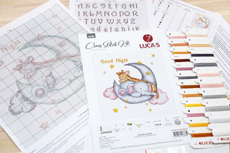 Набор для вышивания «Спокойной ночи» — картинка 4