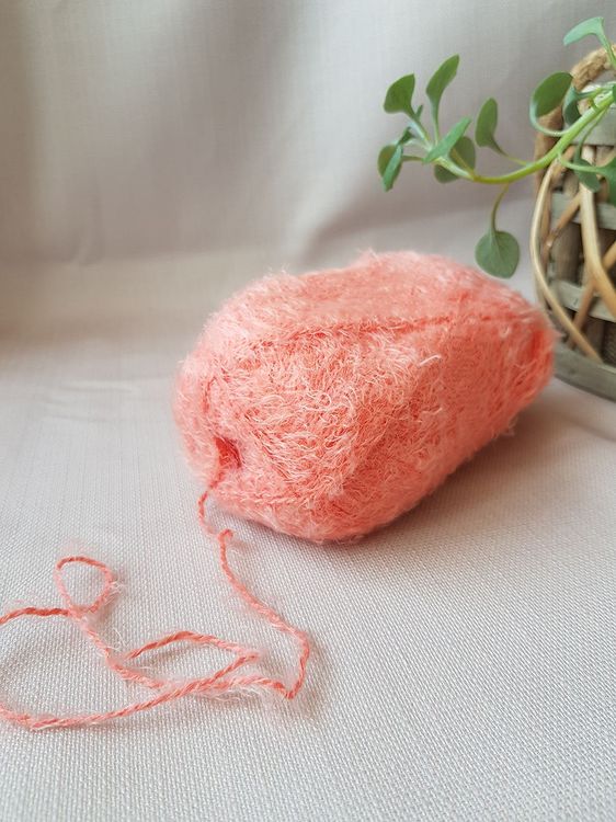 Пряжа Камтекс Хлопок травка (037), персиковый, 5 шт. по 100 г — картинка 3