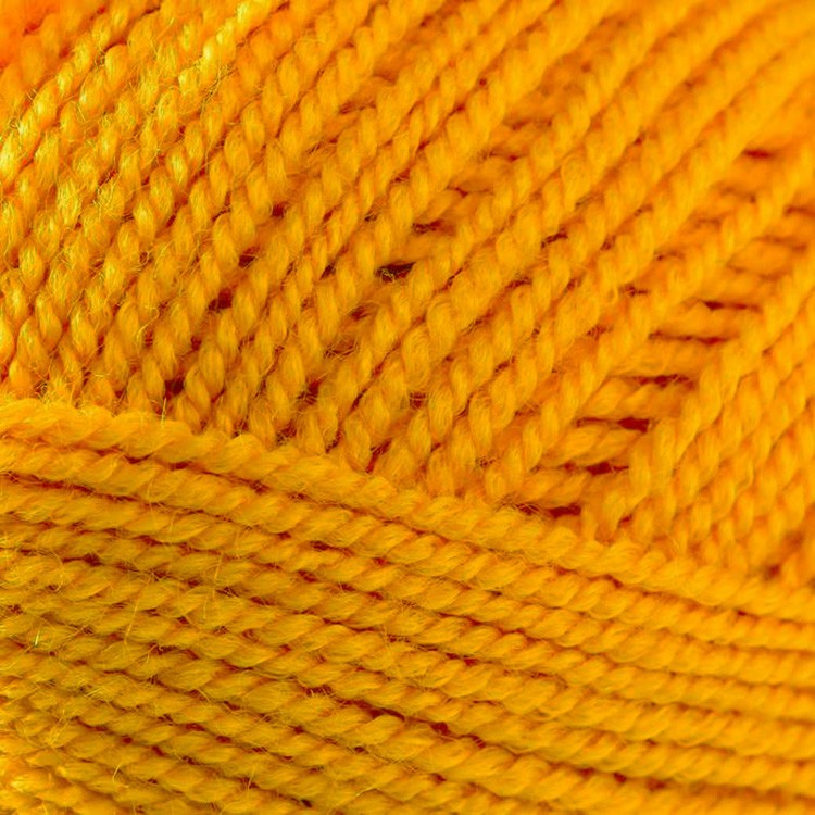 Пряжа Семеновская Karolina (Каролина) (655), ярко-оранжевый, 5 шт. по 100 г — картинка 3