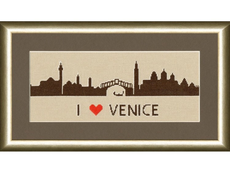 Набор для вышивания «Я люблю Венецию» — картинка 2