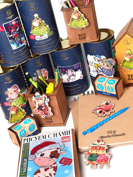 Деревянные пазлы Артвентура «Скоро праздник!» — картинка 4