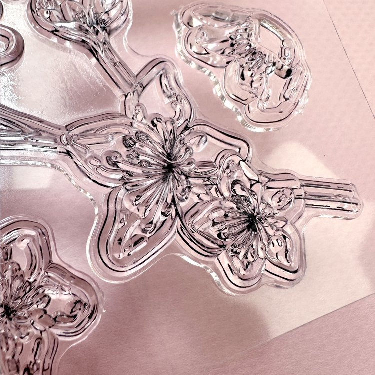 Силиконовые вкладыши с цветами №6 — картинка 4