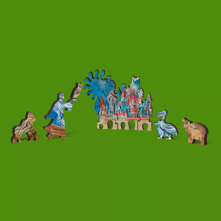 Деревянные пазлы DAVICI «Ноев ковчег» — картинка 4