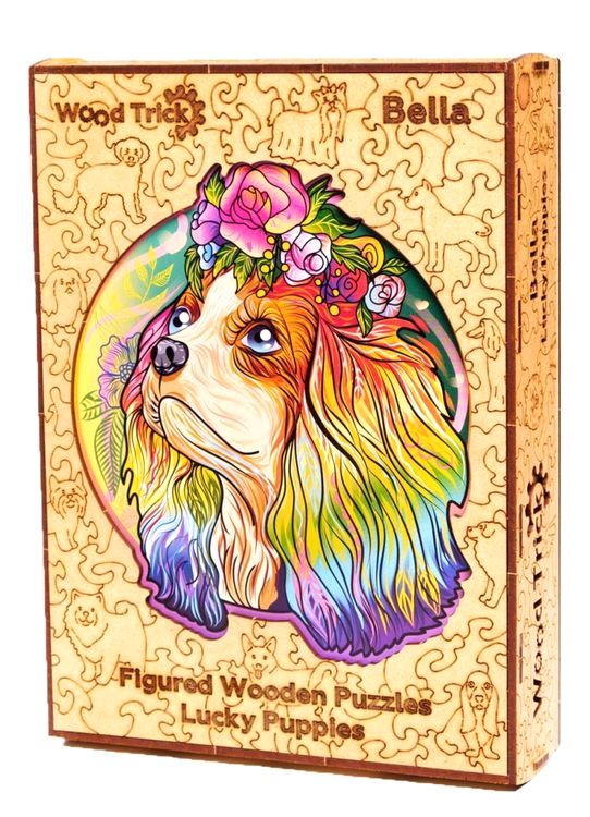 Деревянный пазл Wood Trick «Щенок Белла (Кинг Чарльз)» — картинка 5