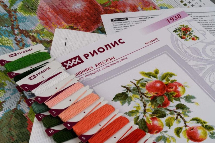 Набор для вышивания «Наливные яблочки» — картинка 2