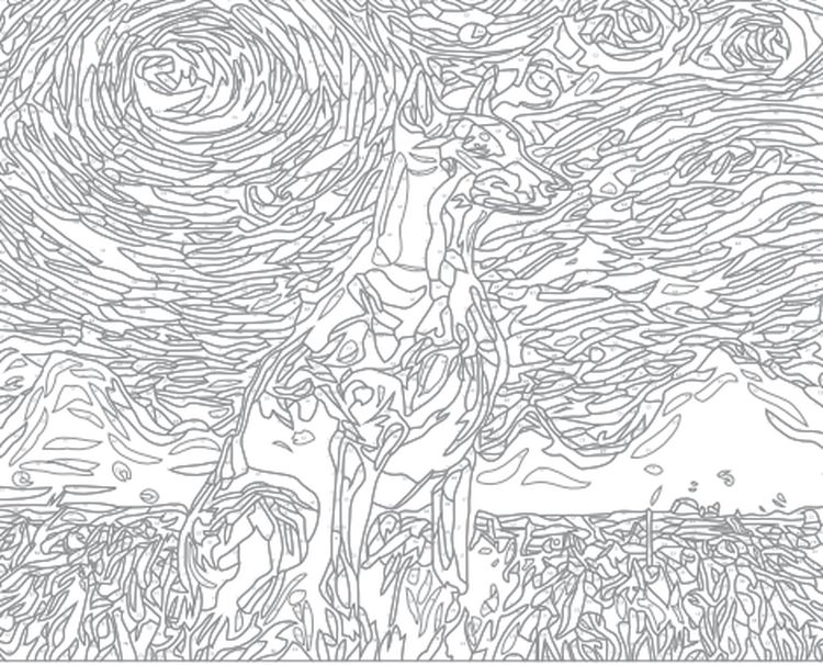 Картина по номерам «Ван Пёс» — картинка 2