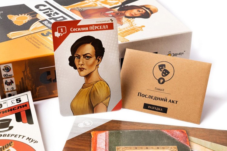 Настольная игра «Следствие. Ведёт Клэр Харпер», Эврикус — картинка 7