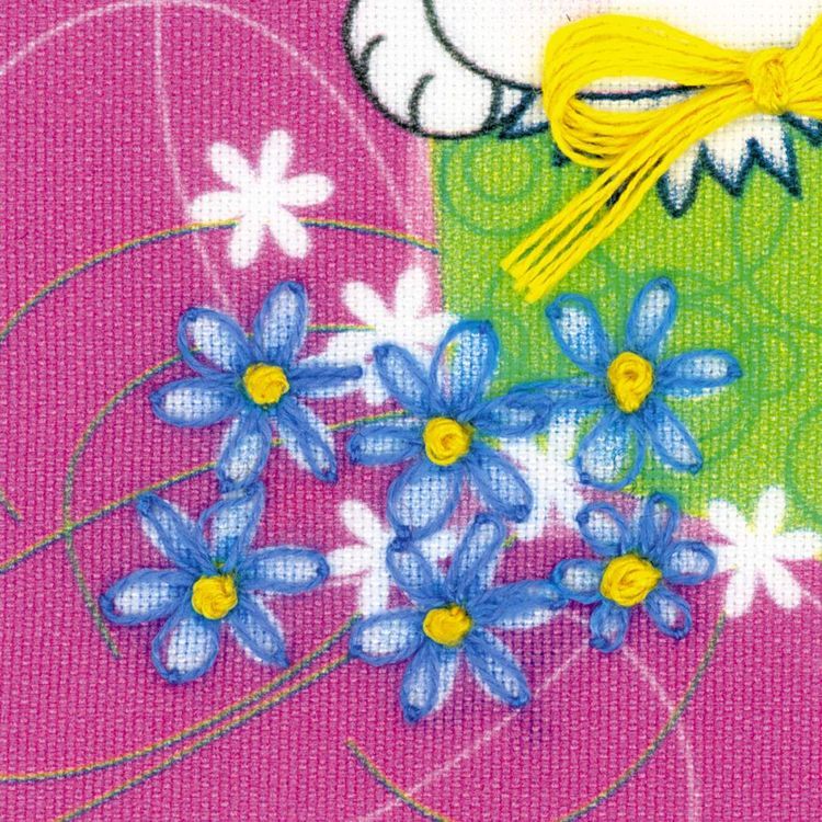 Набор для вышивания «Открытка. Подарочная» — картинка 4