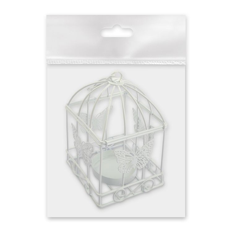 Садовая миниатюра «Клетка», металл, 8,5x8,5x14 см, Blumentag — картинка 2