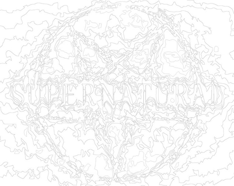 Картина по номерам «Сверхъестественное: заставка сериала» — картинка 3