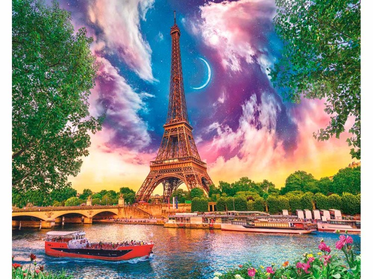 Картина по номерам «Виды Парижа» — картинка 2