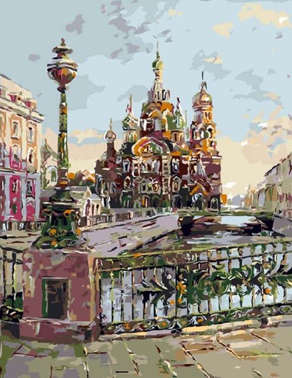 Картина по номерам «Великолепие Петербурга»