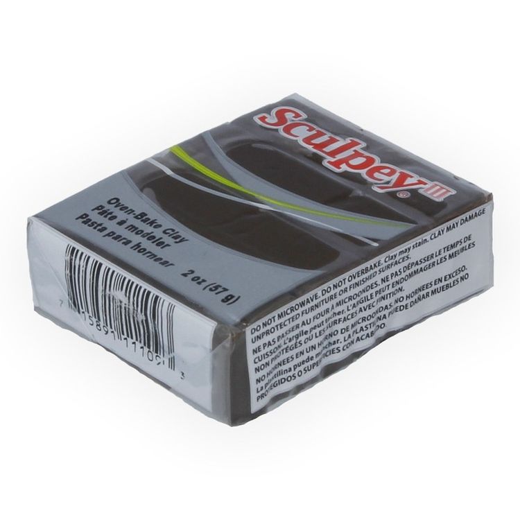 Полимерная глина Sculpey III, цвет: 1109 коричневый, 42 г — картинка 2