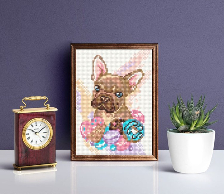 Алмазная вышивка «Сладкоежка» — картинка 3