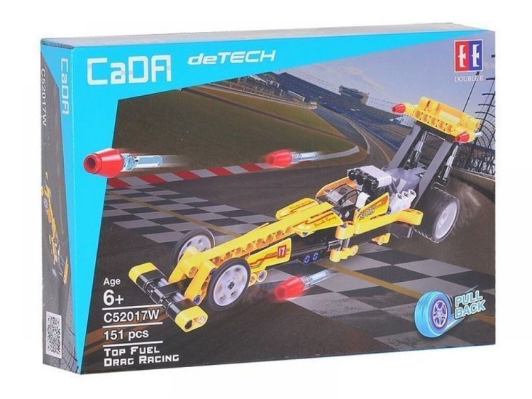 Инерционный конструктор «Драгстер», 151 деталь — картинка 4