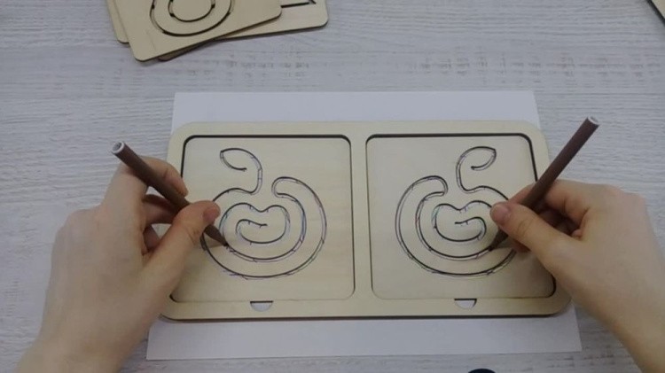 Линейки для рисования двумя руками — картинка 3