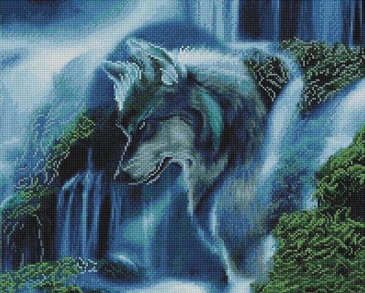 Алмазная вышивка «Волк»