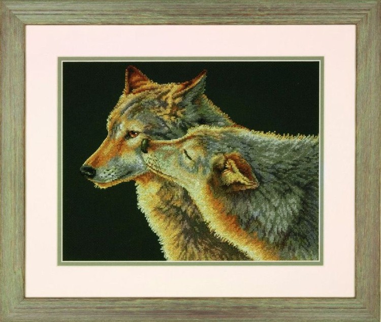 Набор для вышивания «Поцелуй волка»
