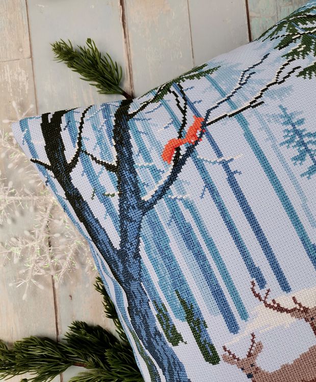 Набор для вышивания «Наволочка. Заповедная» — картинка 5