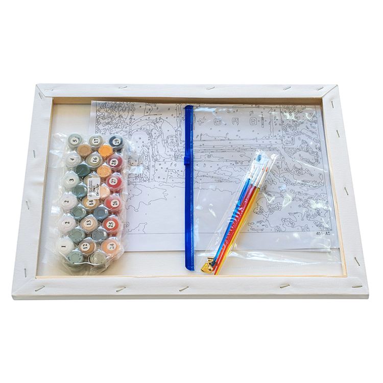 Картина по номерам «Поездка с лучшим другом» — картинка 3