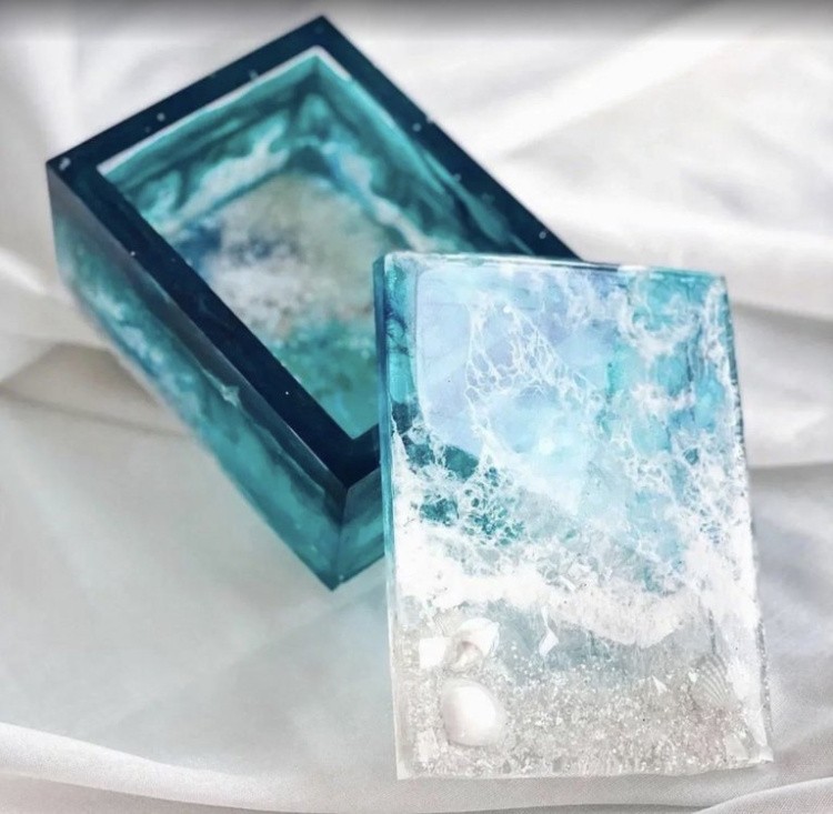 Силиконовый молд «Шкатулка», 13х10 см — картинка 5