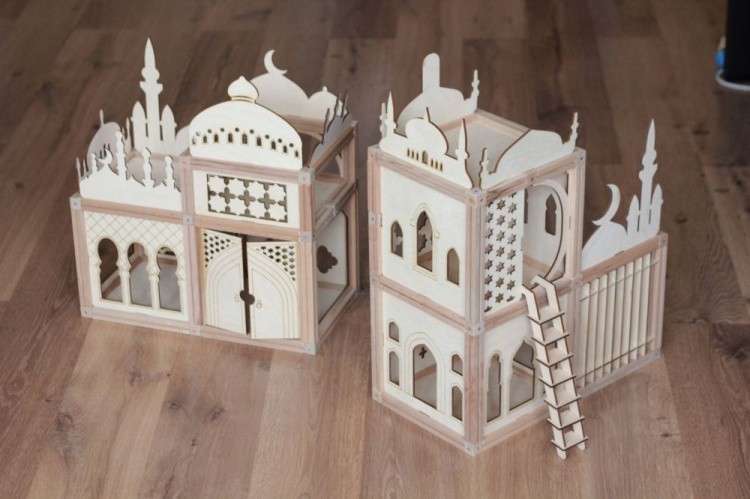 Магнитный конструктор «ARABIC», WOODJO — картинка 2