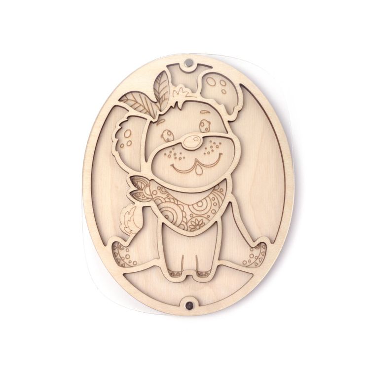 Органайзер для бисера с крышкой «Овал. Собачка» — картинка 5