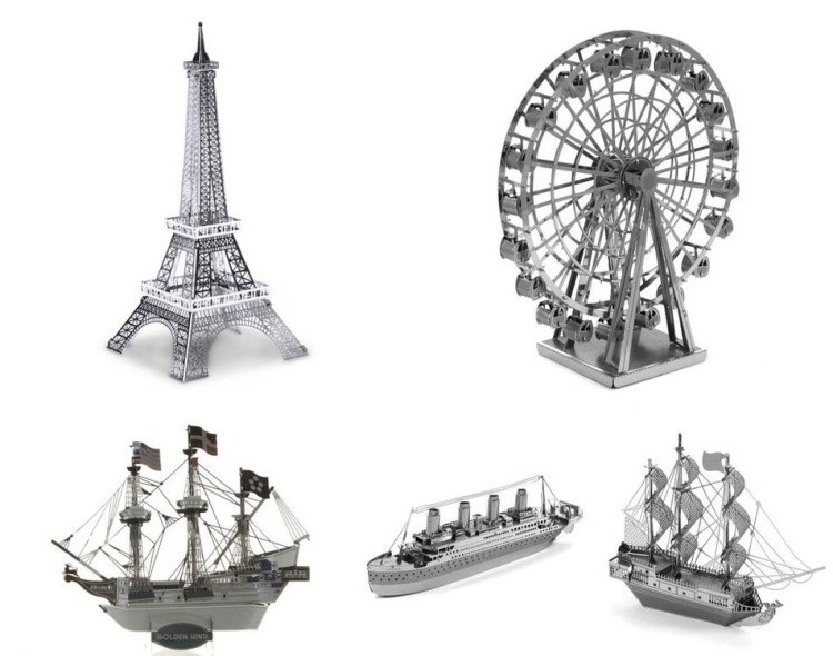 Сборная модель Эйфелева башня — картинка 2