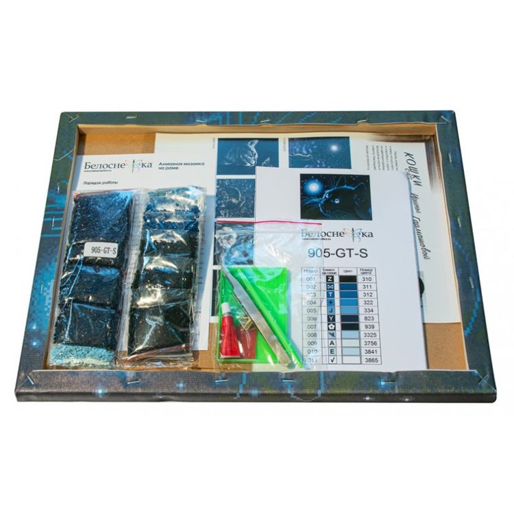 Алмазная вышивка «Лунная мистерия» — картинка 3